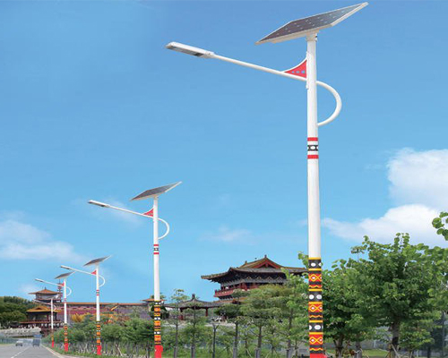 类乌齐民族特色路灯